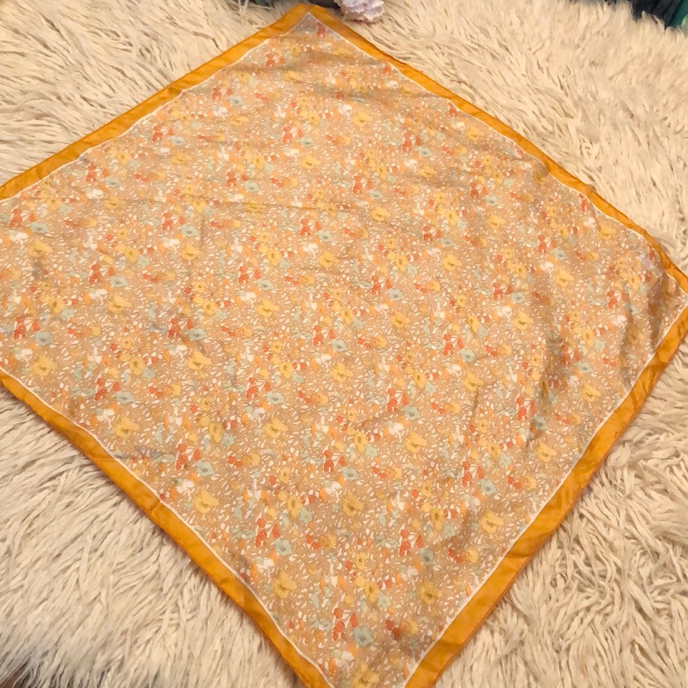 HP🎉-Vtg-Liberty of London Silk Scarf-Forest of Elves - Picture 13 of 14